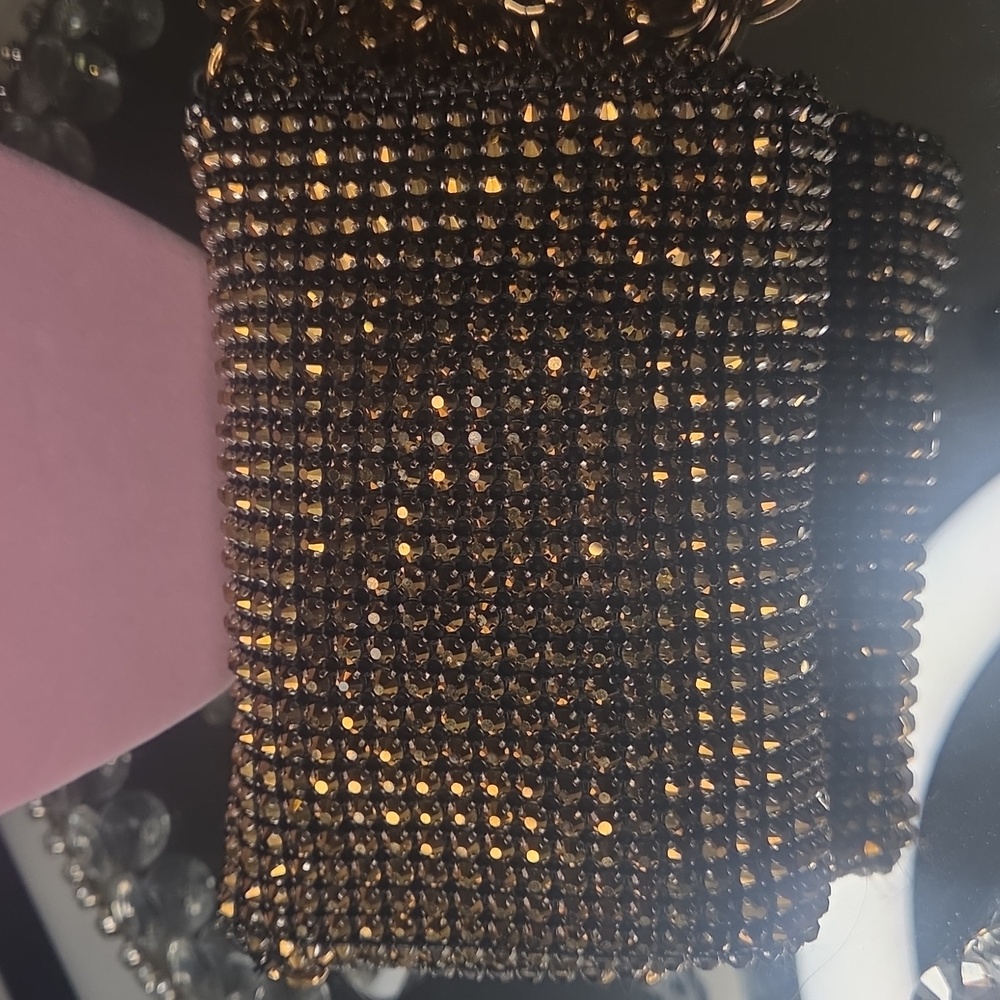 Kurt Geiger London Gold Crossbody Bag With Dustcover - Picture 13 of 16